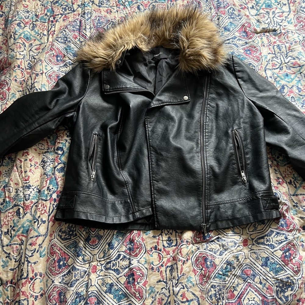 Forever21 leather jacket